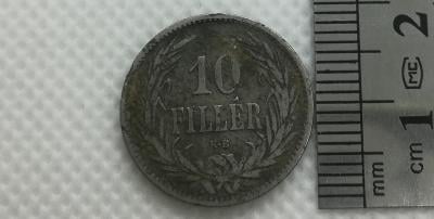 10 FILLÉR 1895 - č. 2158