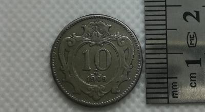 10 HALÉŘ 1909 - č. 2187