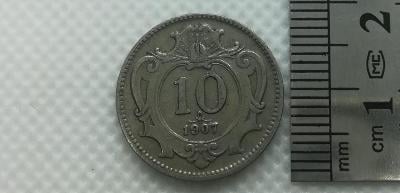 10 HALÉŘ 1907 - č. 2192