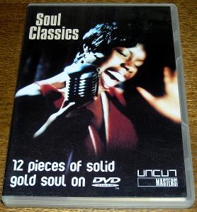 DVD SOUL CLASSICS, 16 soulových hitů, SUPER STAV DVD,  PŘÍLOHA