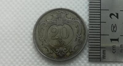 20 HALÉŘ 1894 - č. 2198