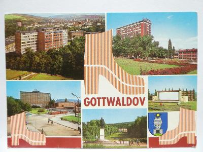 ZLÍN - GOTTWALDOV - Prior - pomník Gottwald - Letní kino 