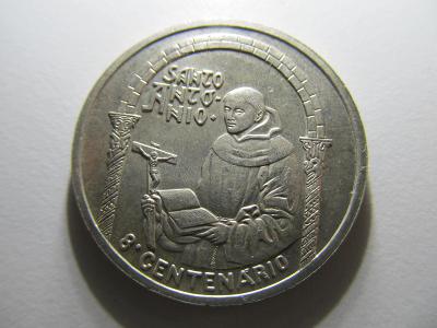 Portugalsko 500 eskudo 1995 . Štřibro 14 gram.