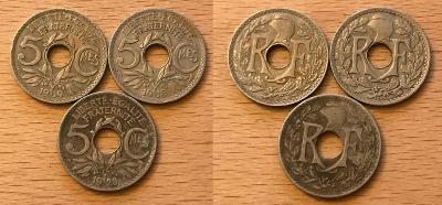 5 Centimes 1918-1920 FRANCIE