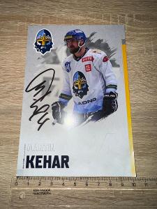 Martin Kehar hokejista Originál autogram a foto