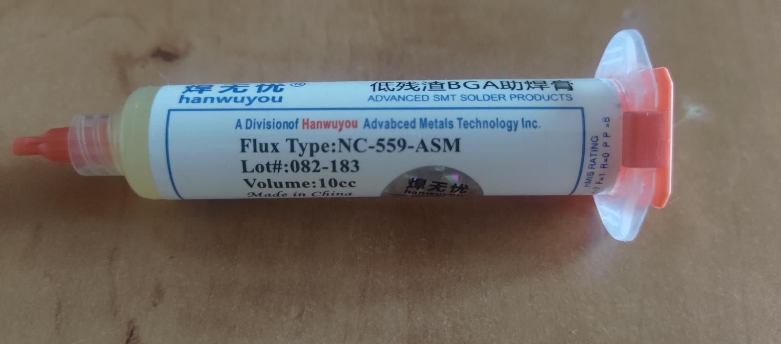 Spájkovacia pasta Flux NC-559-ASM 10ml - Elektrické náradie