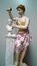 Porcelánová figúrka sochárky vysekávajúcej bustu, zn. Volkstedt - Starožitnosti a umenie