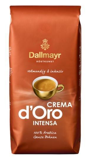 Dallmayr Crema d´Oro Intensa zrnková káva 8 x 1 kg