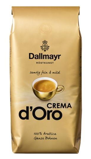 Dallmayr Crema d´Oro zrnková káva 8 x 1 kg