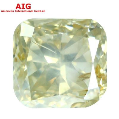 Přírodní diamant 1,61ct, SI2, Natural Greenish Yellow +Certifikát AIG
