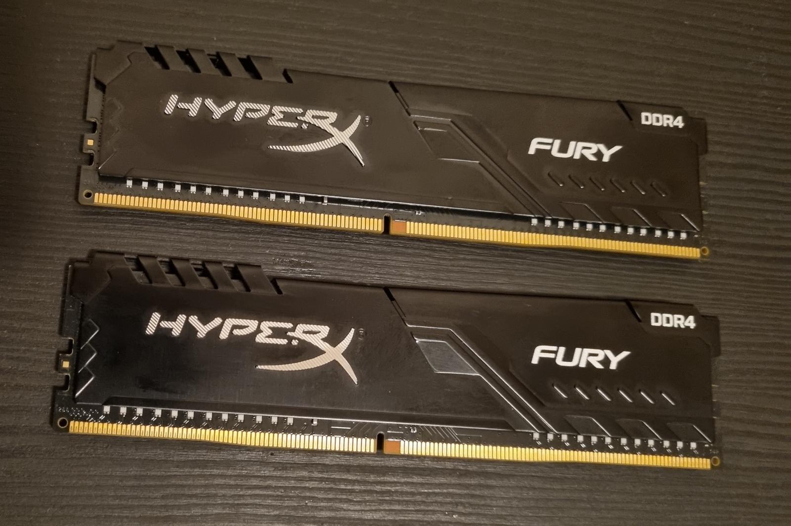 Kingston HyperX Fury 16 GB (2x 8 GB) DDR4 2666 MHz - Počítače a hry