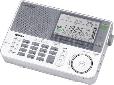 Světový radiopřijímač Sangean ATS-909 X, stříbrný
