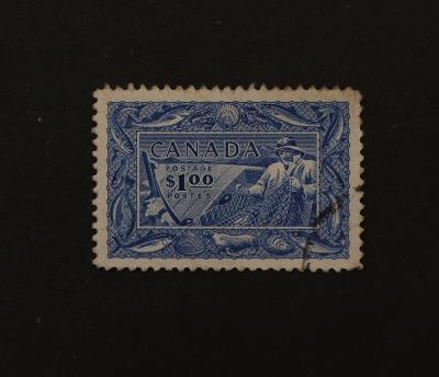Kanada - 1951 !! - ʘ - samostatná VZÁCNÁ a CENNÁ známka - Michel ʘ 9 €