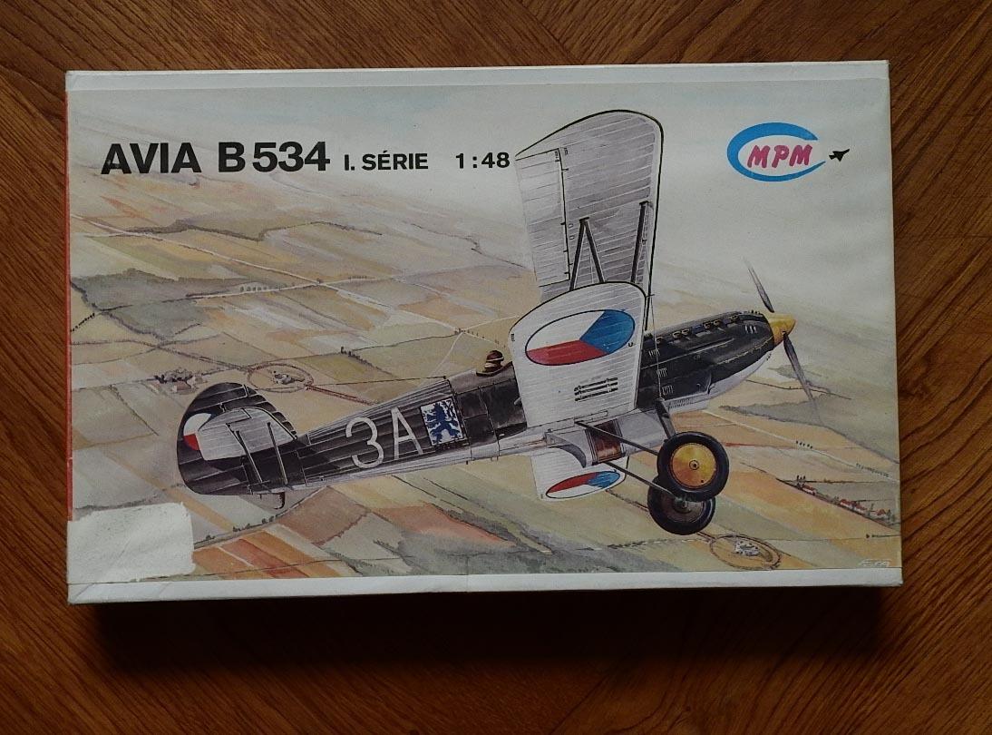 Avia B-534 I.serie , vacuform MPM, 1/48 - Vojenské modely lietadiel