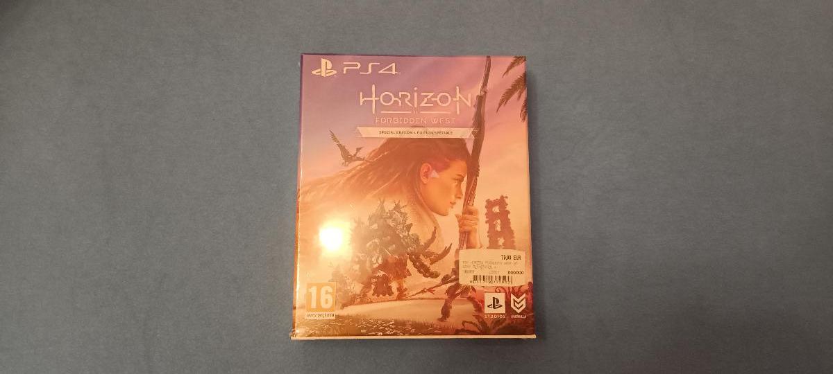 HORIZON FORBIDDEN WEST SPECIAL EDITION PS4 Nová, nerozbalená - Počítače a hry
