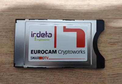 Dekódovací CA modul Eurocam Irdeto Cryptoworks