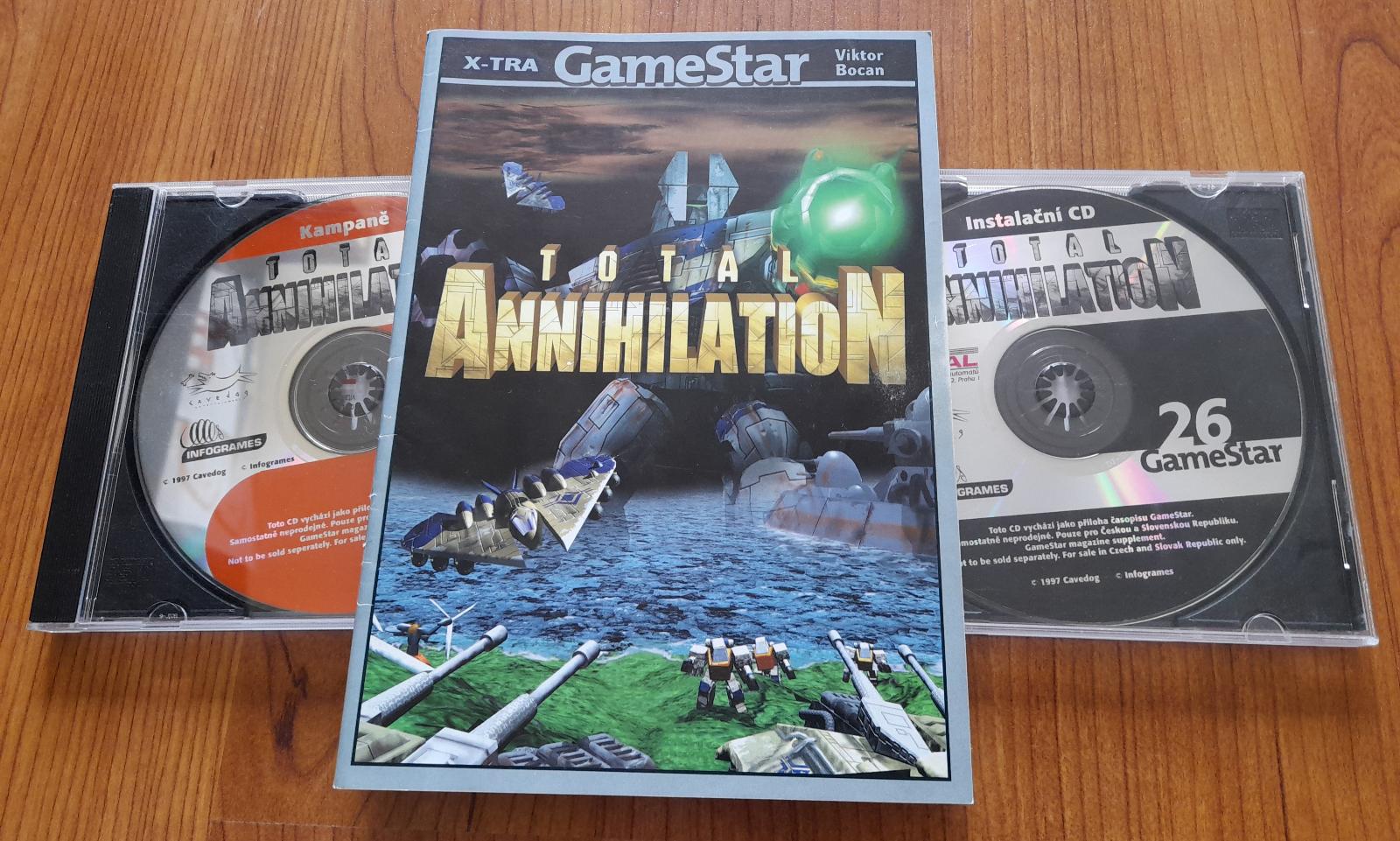 PC hra Total Annihilation + príručka (z časopisu Gamestar) - Hry