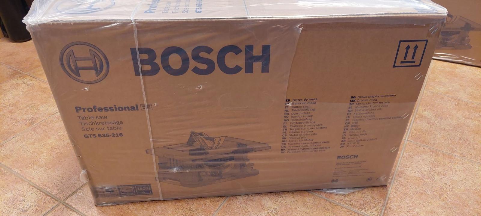 Pohyblivý stôl pre pílu Bosch GTS 635-216