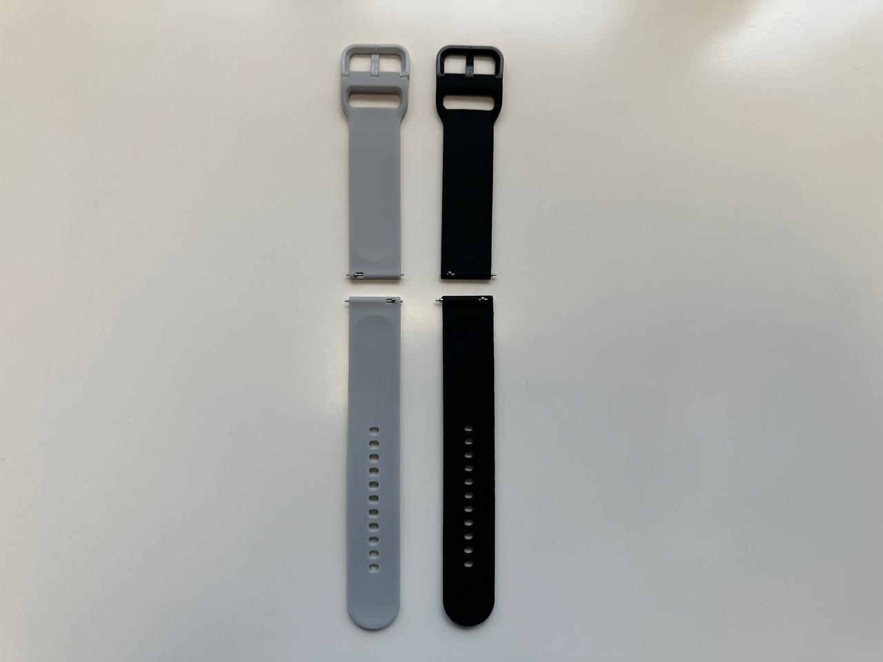 🔥 2KS Sada 20mm Silikónových pásikov na hodinky - Univerzálna - Mobily a smart elektronika