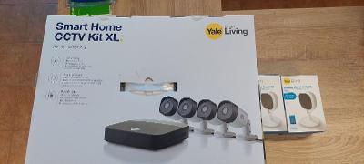Yale Smart Home CCTV Kit Yale SV-4C-4ABFX-2 + 2 IP kamery