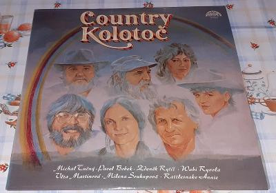LP - Country kolotoč (1988) (Tučný,Ryvola atd) / Perfektní stav!
