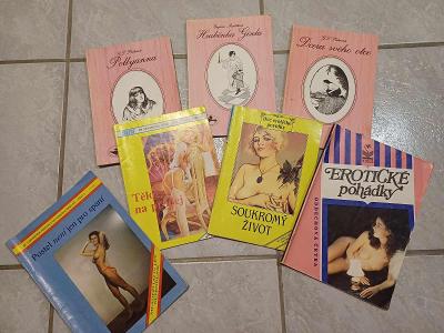 Knihy (sešitky) - čtení pro ženy + erotika