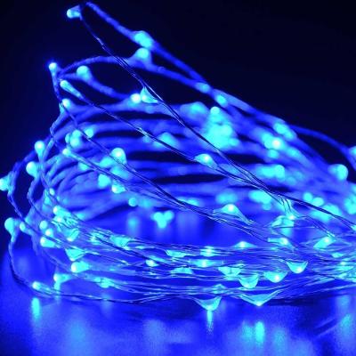Vianočné vonkajšie LED rozprávkové svetlá Medený drôt, 50M 500 LED |158|