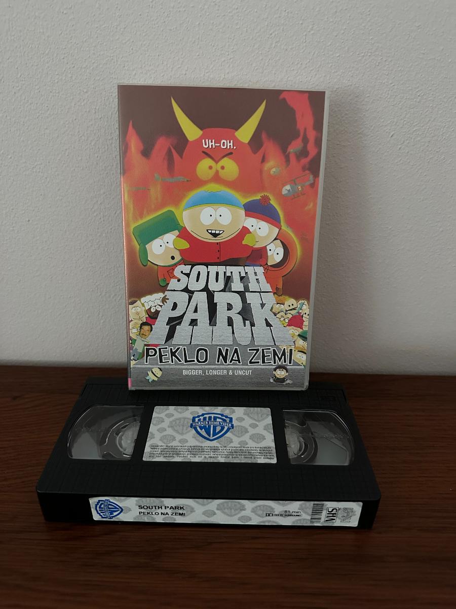 VHS SOUTH PARK peklo na zemi TOP stav - Film