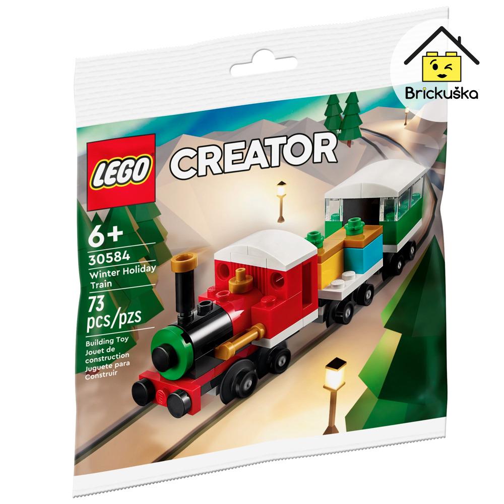 Nové LEGO Creator 30584 Vianočný vláčik - Hračky