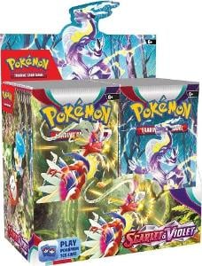 Rozbalený Pokémon TCG Scarlet & Violet Booster Box