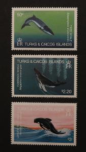 Turks a Caicos -1983 - ** - CENNÁ mořská fauna - Michel 16 €