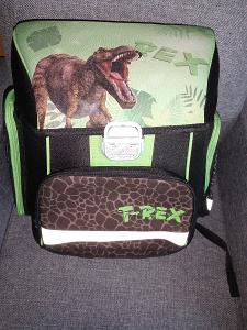 Školní brašna, taška, batoh, aktovka - nová, Dinosaurus Rex