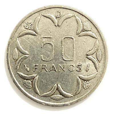 50 Franků 1976 D Střední Afrika 