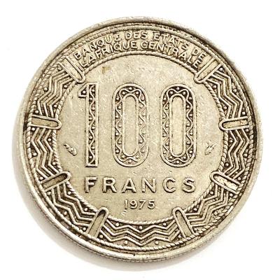 100 Franků 1975  Střední Afrika 