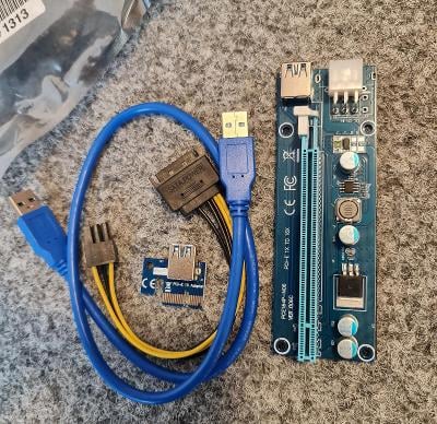 Karta Qoltec PCI-E Riser 1x - 16x