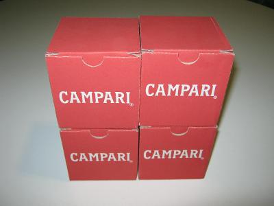 Sklenice Campari 4 Ks