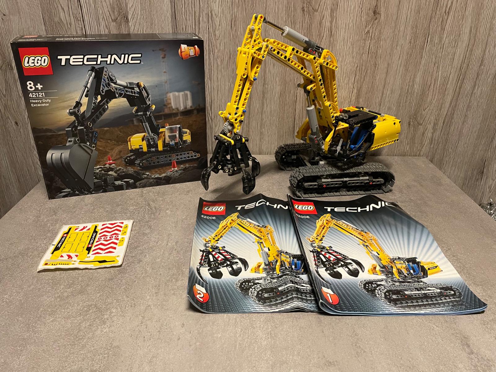 2x Lego Technic 42121 a 42006 - Hračky