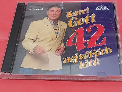 2x CD Karel Gott: 42 největších hitů (Supraphon 1991)