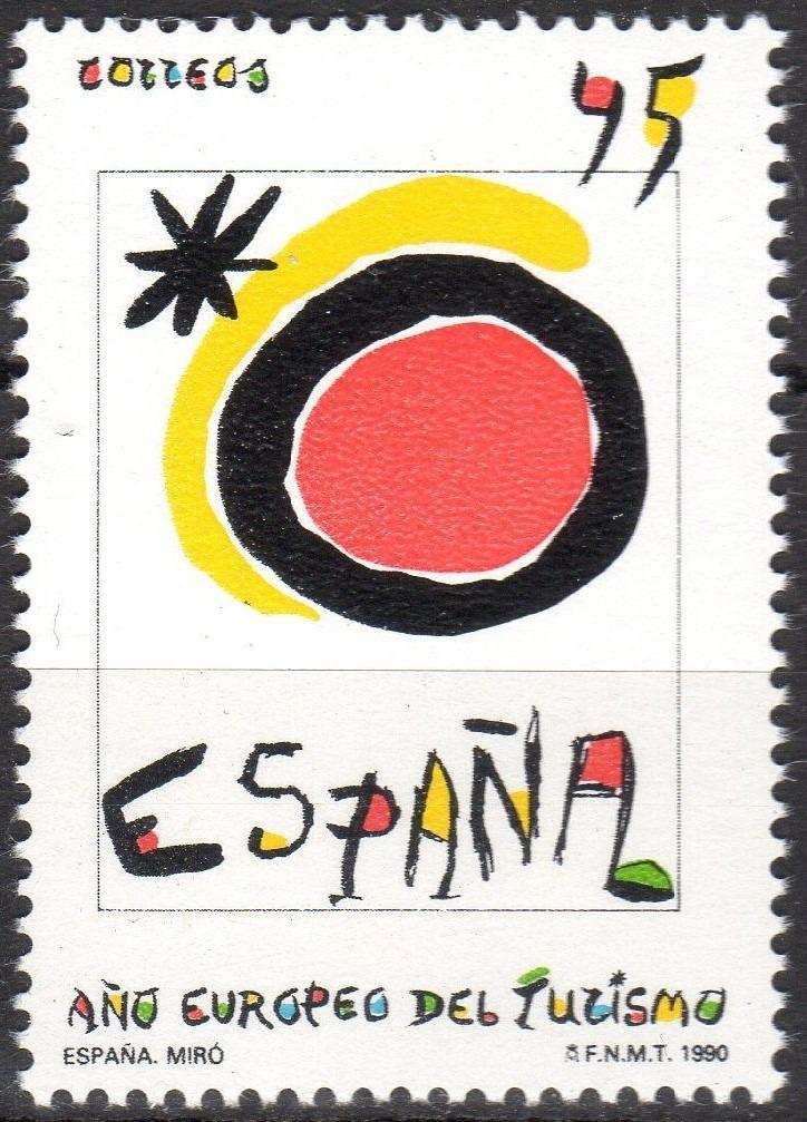 Španielsko 1990 Umenie, Joan Miró Mi# 2967 - Známky