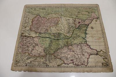 Stará mapa- 17.století  ( 1677 ) č.57n