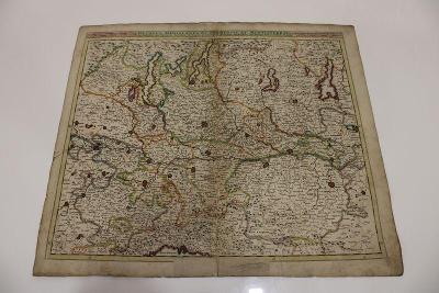Stará mapa- 17.století ( 1655 ) č.58n