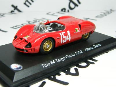 23 - MASERATI Tipo 64 Targa Florio 1962 - LeoModels 1:43
