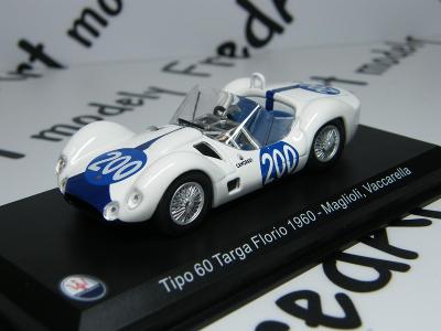 23 - MASERATI Tipo 60 Targa Florio 1960  - LeoModels 1:43