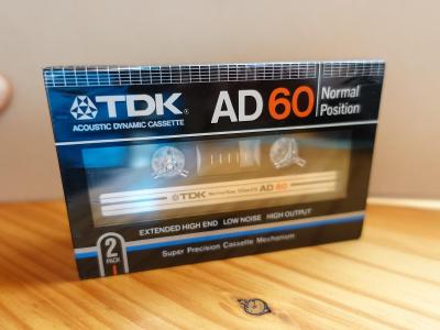 Audiokazeta TDK AD60 2-pack