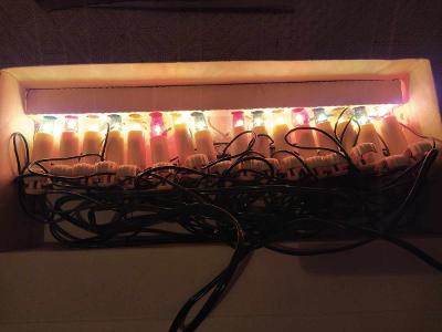 RETRO Vianočné svetielka - sviečky (41)