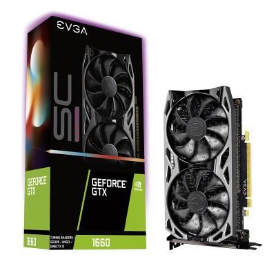 EVGA GeForce GTX 1660 SC Ultra GAMING, 6GB GDDR5