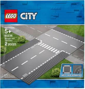 LEGO 60236 - Rovná cesta a T-križovatka