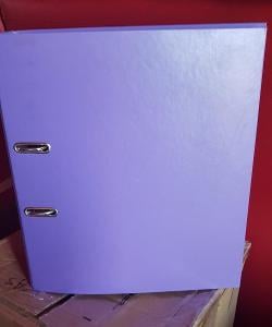 šanon 3ks , fialový hřbet cca 5cm-2x a 1x 8 cm