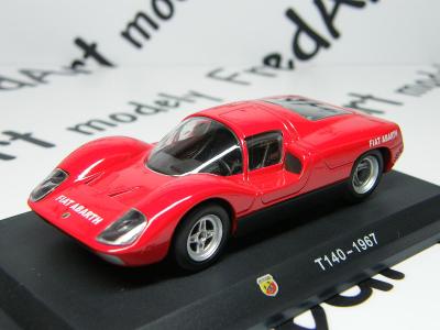 11- ABARTH - T140 1967 - HACHETTE 1:43