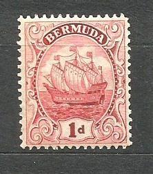 Bermudy - **,Mi.č.71 II.typ,kat.Mi.52 EUR  /4016/